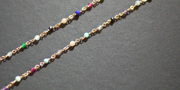 Various Gemstone Necklace