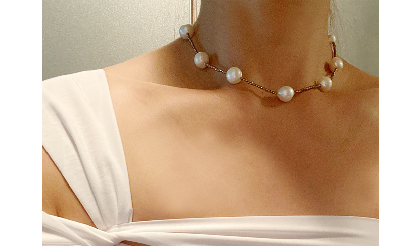 ANTIQUE MOOD PEARL NECKLACE